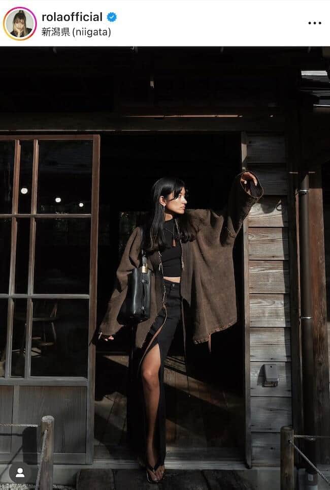 ローラさんのインスタグラム（＠rolaofficial）より