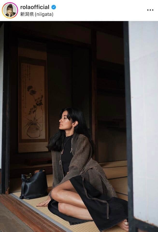ローラさんのインスタグラム（＠rolaofficial）より