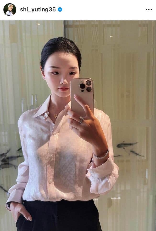 セキ・ユウティンさんのインスタグラム（＠shi_yuting35）より