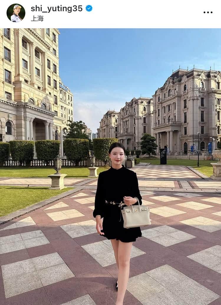 セキ・ユウティンさんのインスタグラム（＠shi_yuting35）より