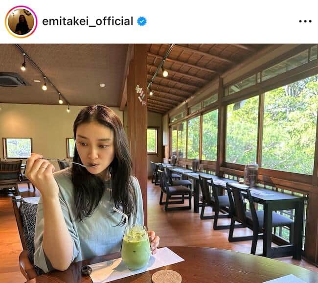 武井咲さんのインスタグラム（＠emitakei_official）より