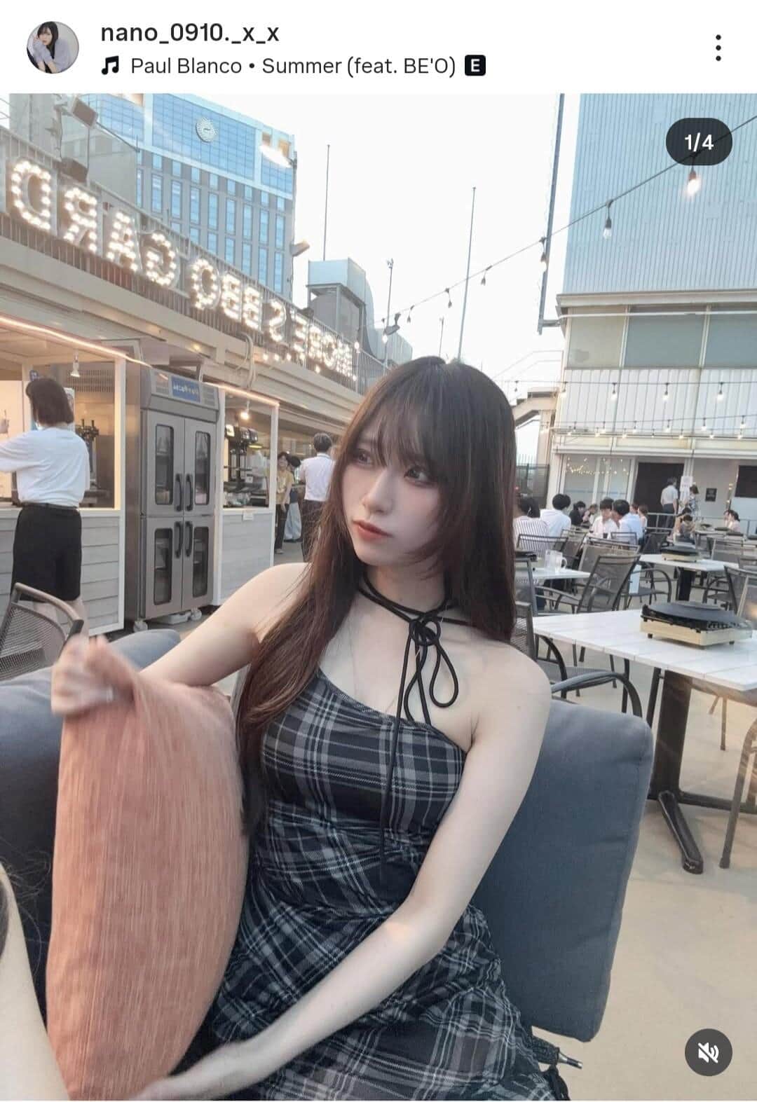 なかのなのさんのインスタグラム（＠nano_0910._x_x）より