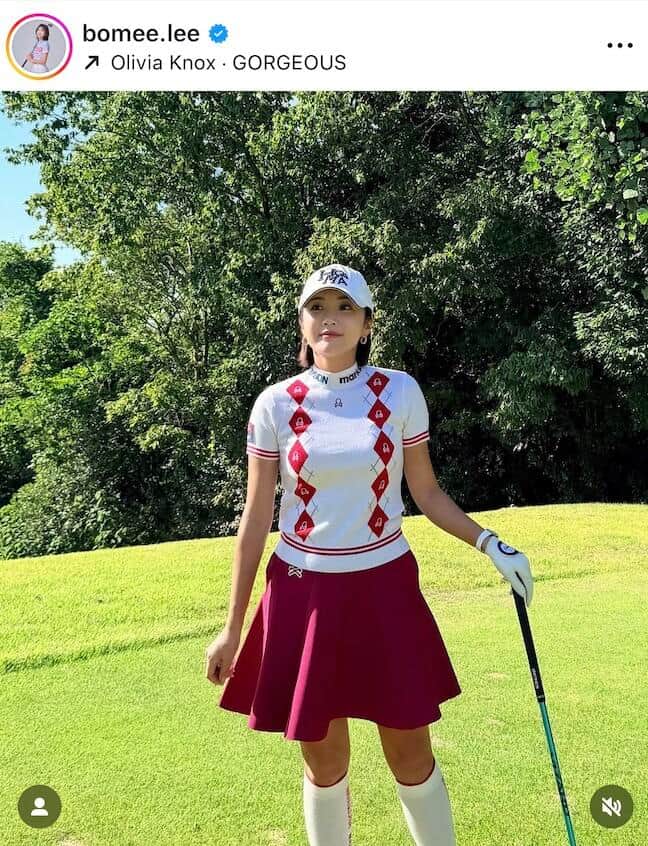 イ・ボミさんのインスタグラム（＠bomee.lee）より