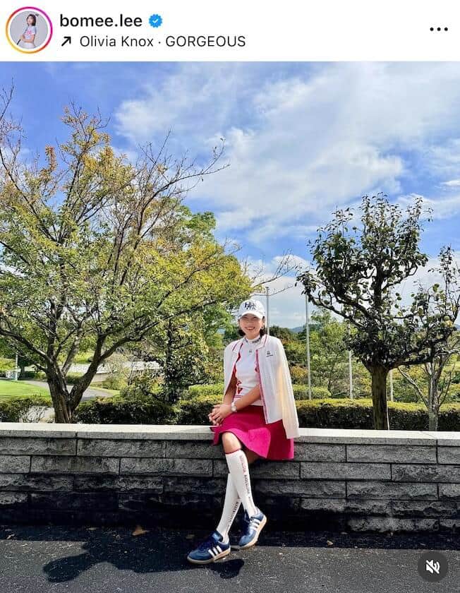 イ・ボミさんのインスタグラム（＠bomee.lee）より