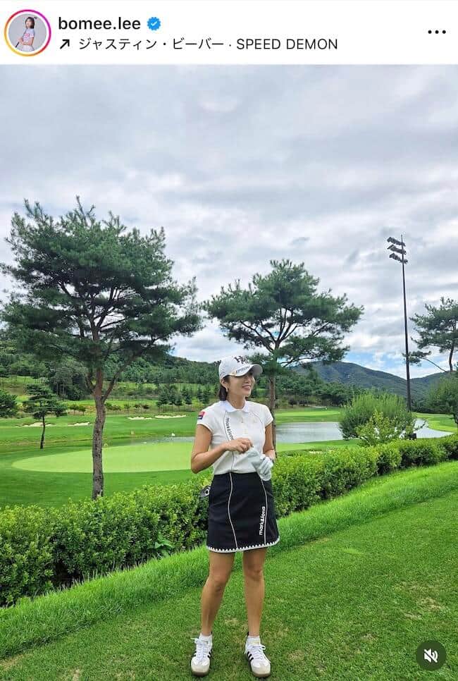 イ・ボミさんのインスタグラム（＠bomee.lee）より