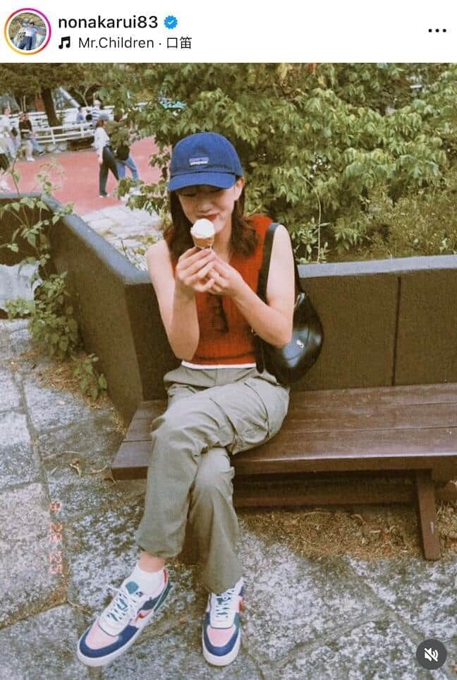 野中瑠衣さんのインスタグラム（＠nonakarui83）より