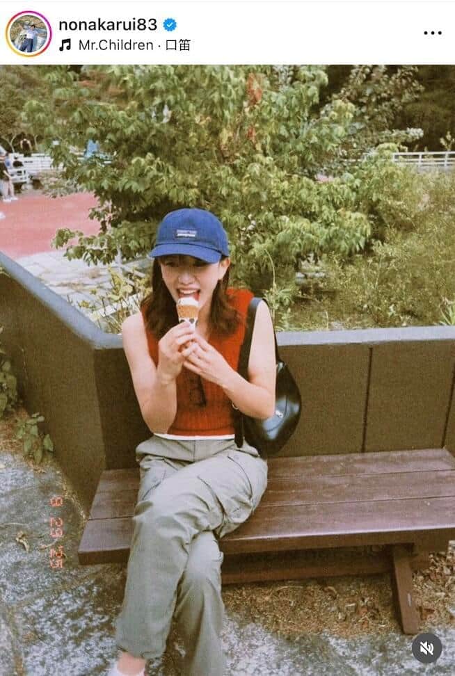 野中瑠衣さんのインスタグラム（＠nonakarui83）より