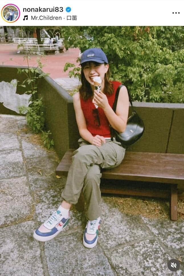 野中瑠衣さんのインスタグラム（＠nonakarui83）より