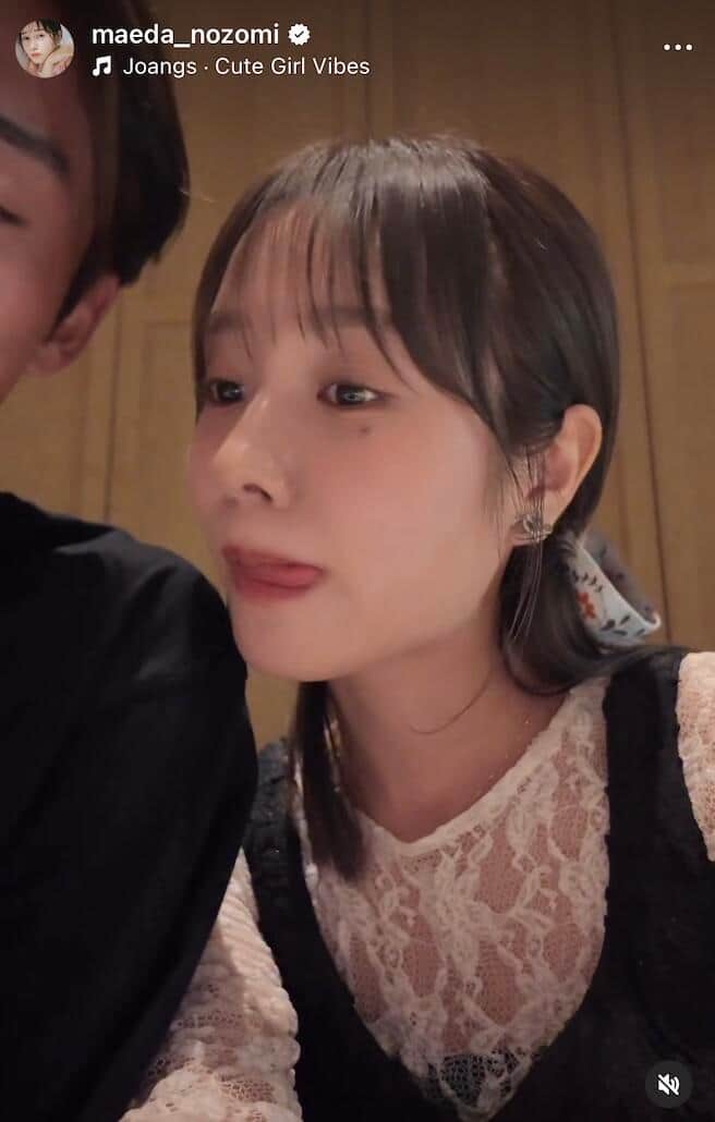 前田希美さんのインスタグラム（＠maeda_nozomi）より