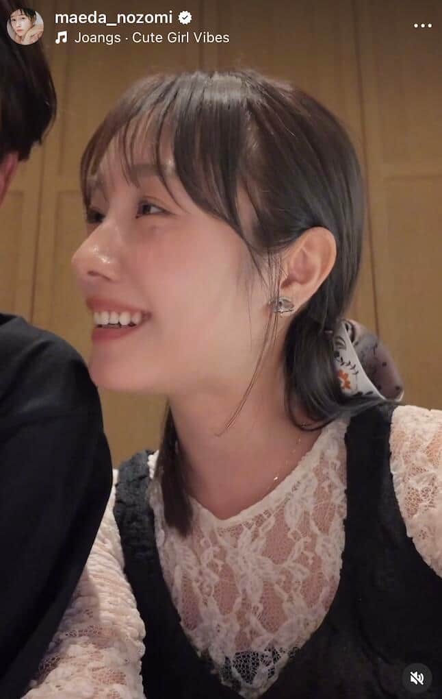 前田希美さんのインスタグラム（＠maeda_nozomi）より