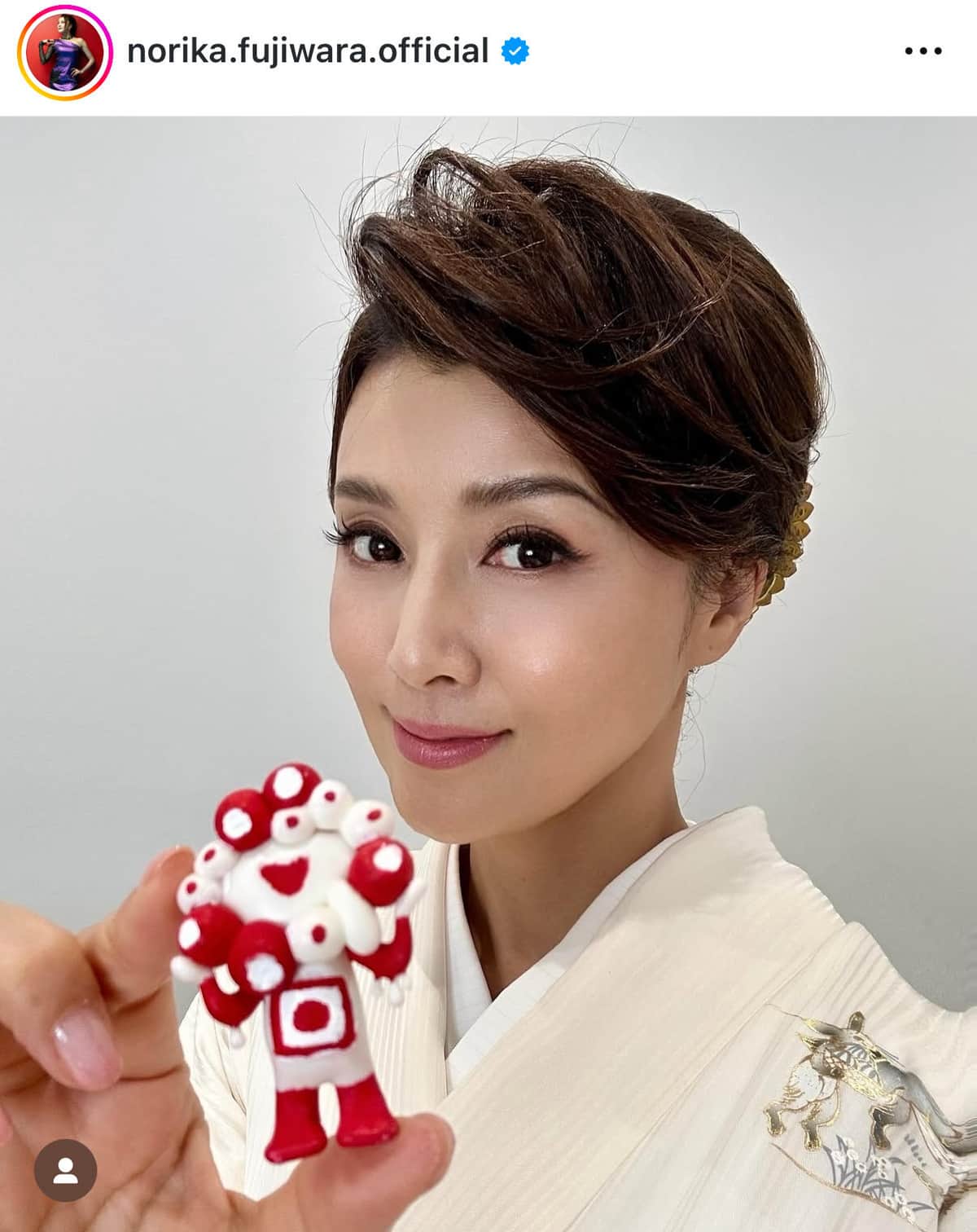 藤原紀香さんのインスタグラム（＠norika.fujiwara.official）より