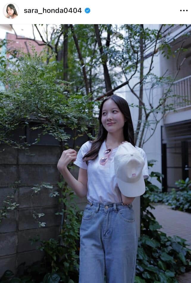 本田紗来さんのインスタグラム（＠sara_honda0404）より