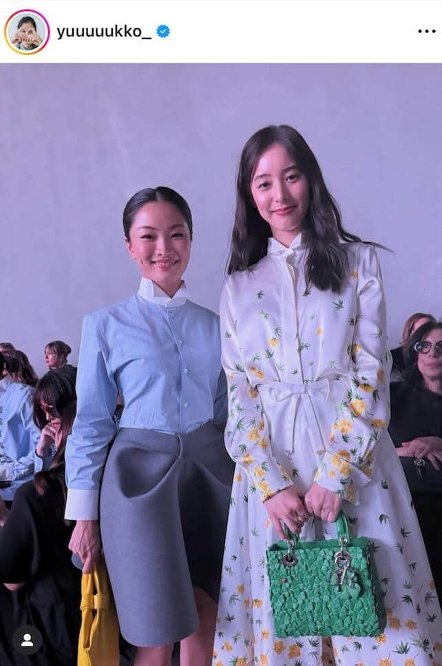 新木優子さんのインスタグラム（＠yuuuuukko_）より