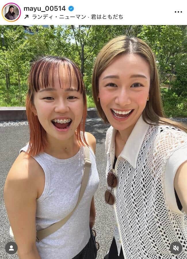 石川真佑選手のインスタグラム（＠mayu_00514）より