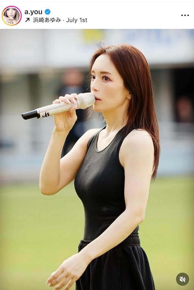 浜崎あゆみさんのインスタグラム（＠a.you）より