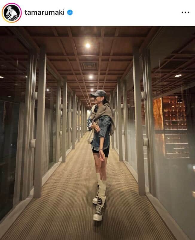 田丸麻紀さんのインスタグラム（＠tamarumaki）より