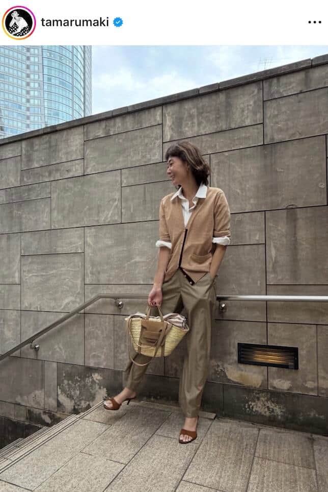 田丸麻紀さんのインスタグラム（＠tamarumaki）より