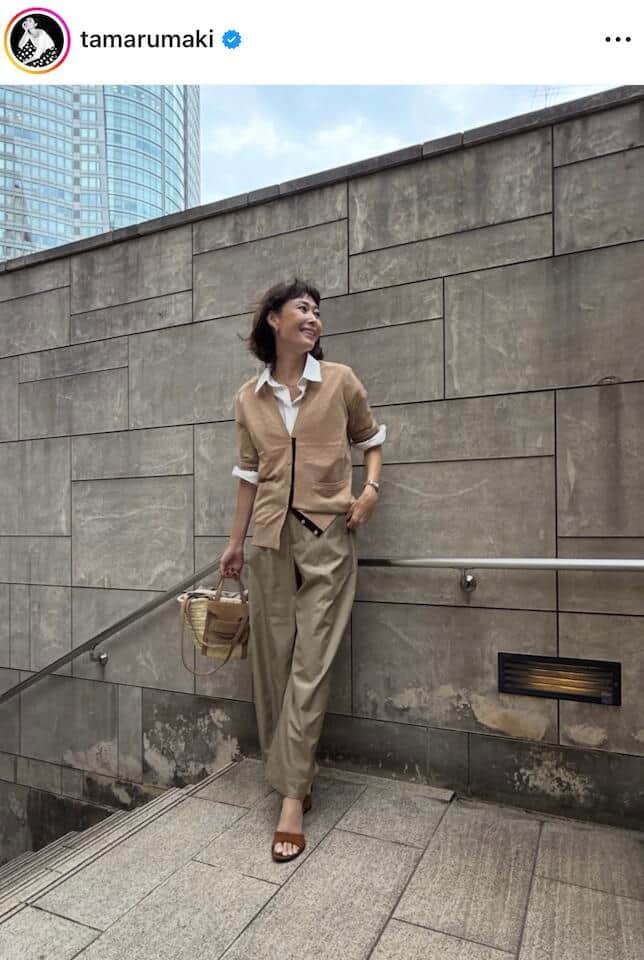 田丸麻紀さんのインスタグラム（＠tamarumaki）より