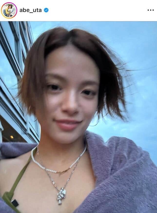 阿部詩さんのインスタグラム（＠abe_uta）より
