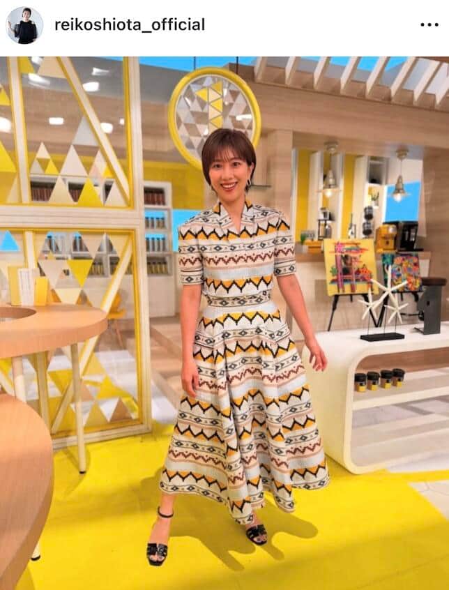 潮田玲子さんのインスタグラム（＠reikoshiota_official）より