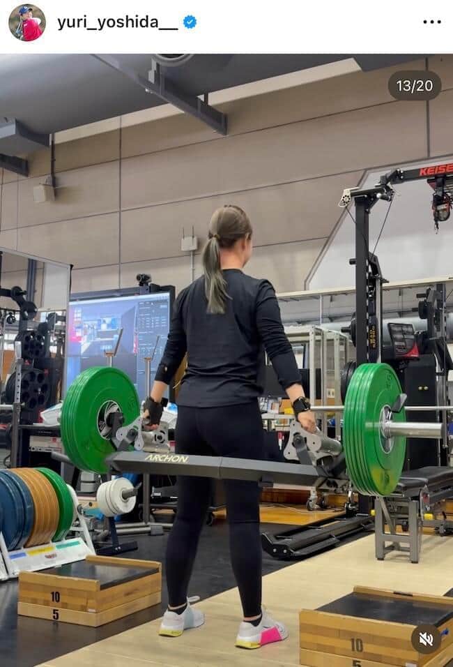 吉田優利さんのインスタグラム（＠yuri_yoshida__）より