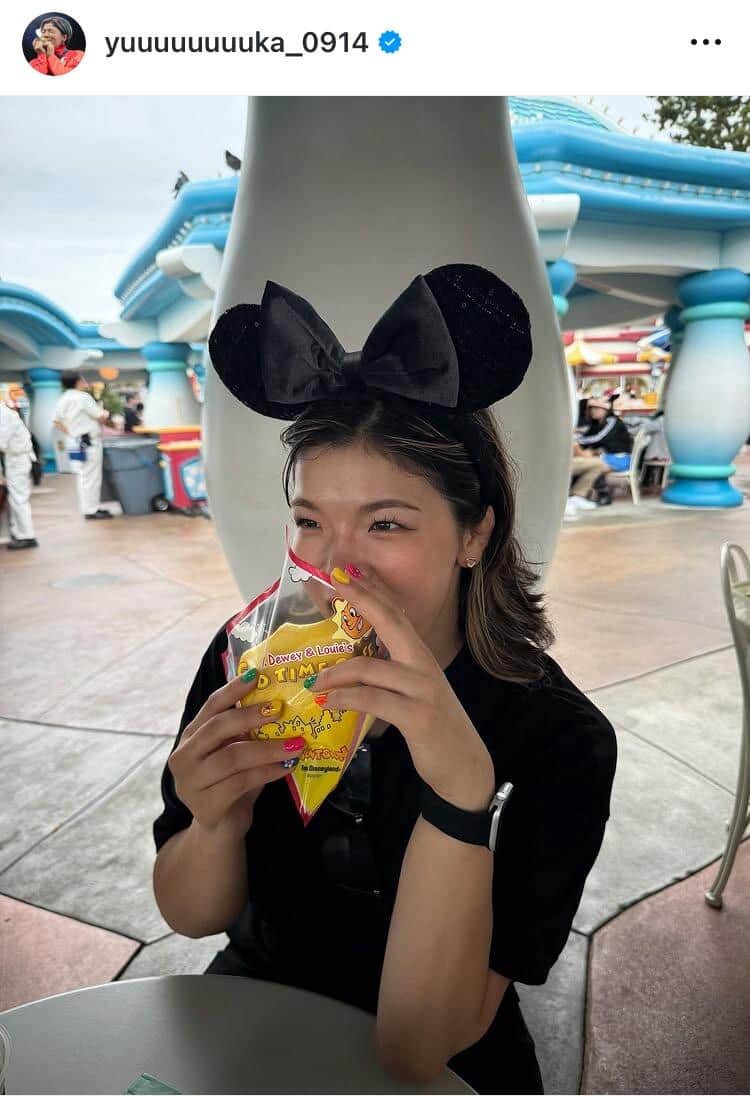 鏡優翔さんのインスタグラム（＠yuuuuuuuuka_0914）より