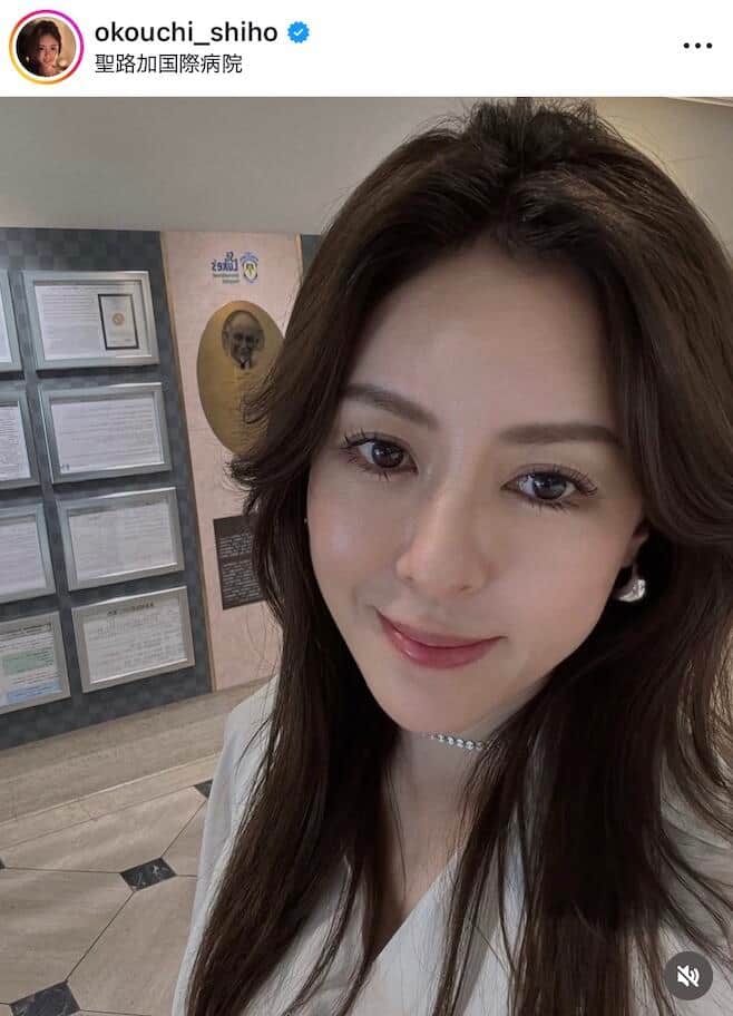 大河内志保さんのインスタグラム（＠okouchi_shiho）より