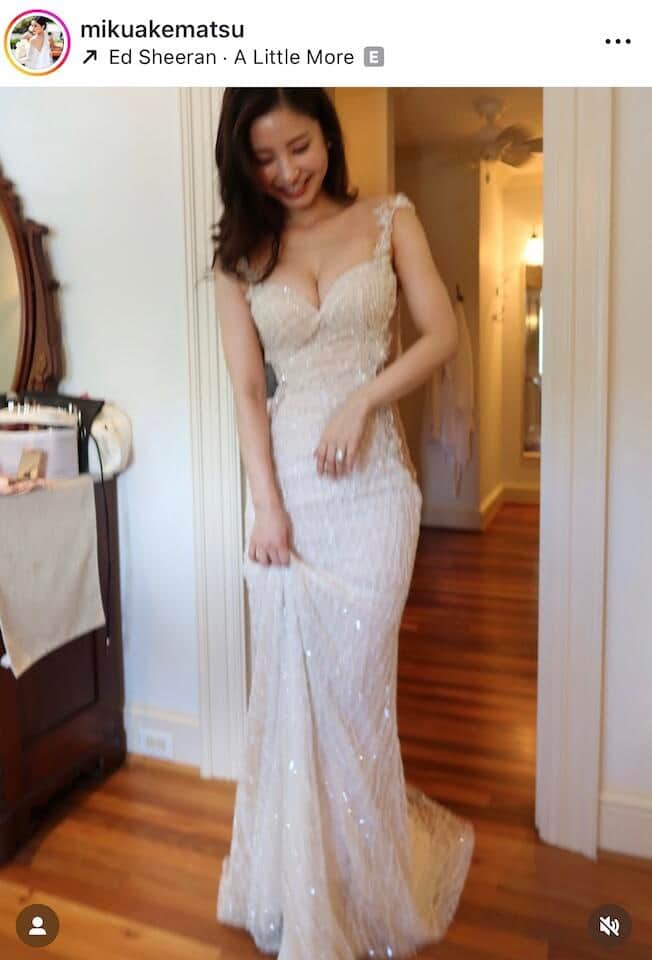 明松美玖さんのインスタグラム（＠mikuakematsu）より