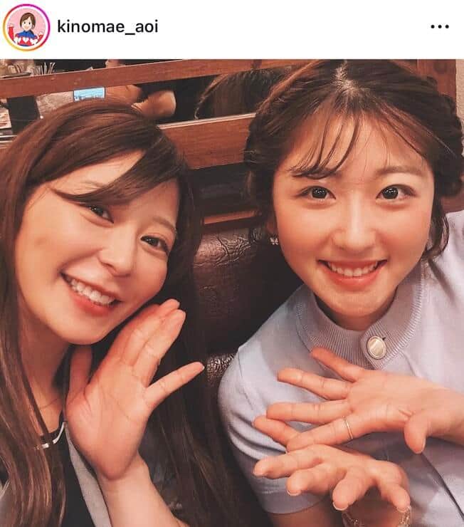 木之前葵さんのインスタグラム（＠kinomae_aoi）より