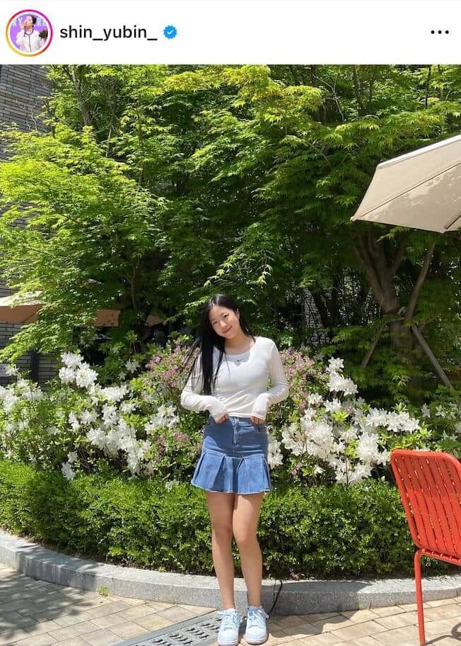 シン・ユビンさんのインスタグラム（＠shin_yubin_）より