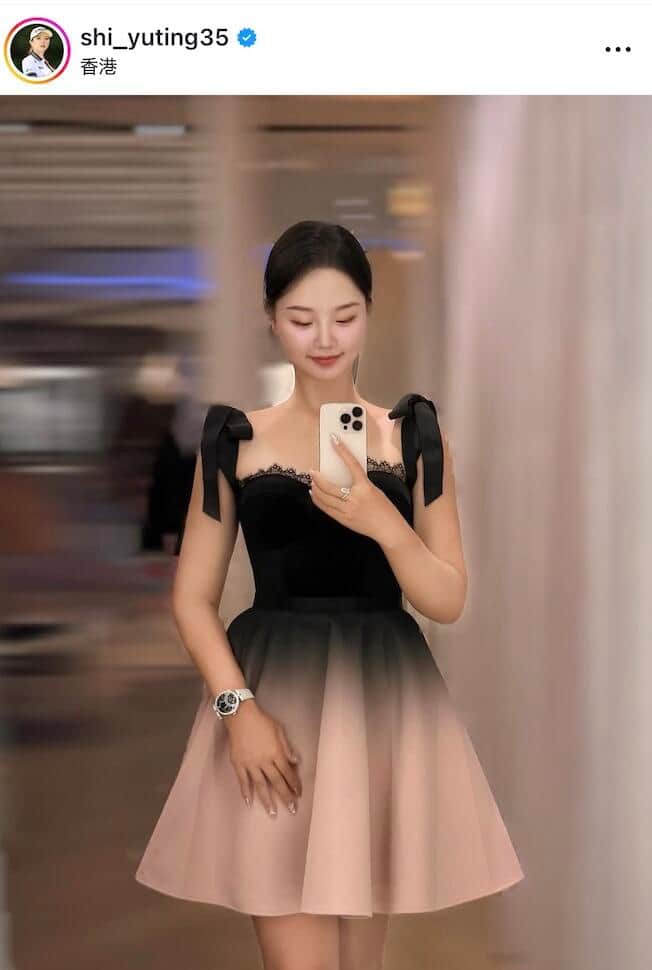 セキ・ユウティンさんのインスタグラム（＠shi_yuting35）より