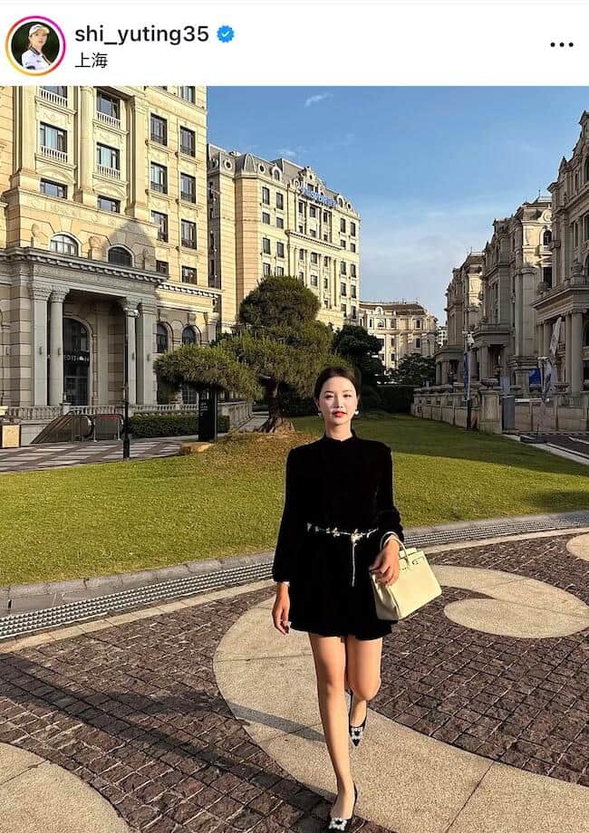セキ・ユウティンさんのインスタグラム（＠shi_yuting35）より
