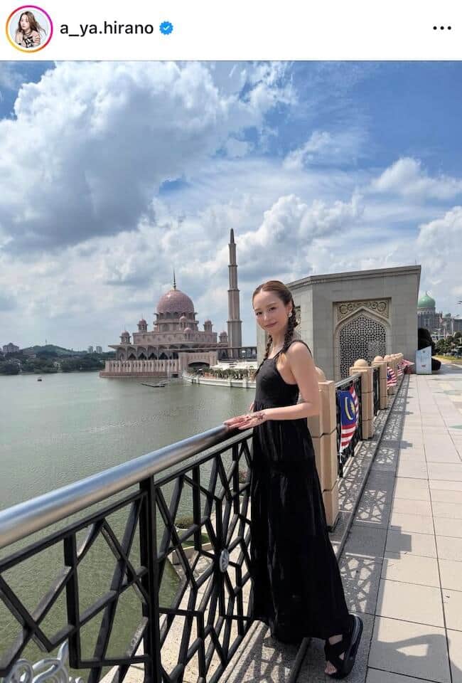 平野綾さんのインスタグラム（＠a_ya.hirano）より