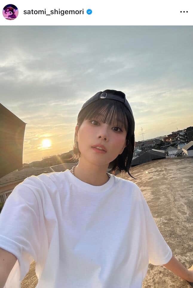 重盛さと美さんのインスタグラム（＠satomi_shigemori）より
