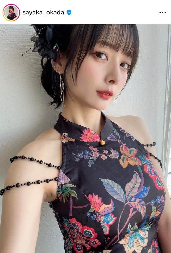 岡田紗佳さんのインスタグラム（＠sayaka_okada）より
