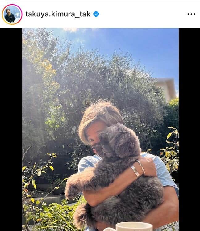 木村拓哉さんのインスタグラム（＠takuya.kimura_tak）より