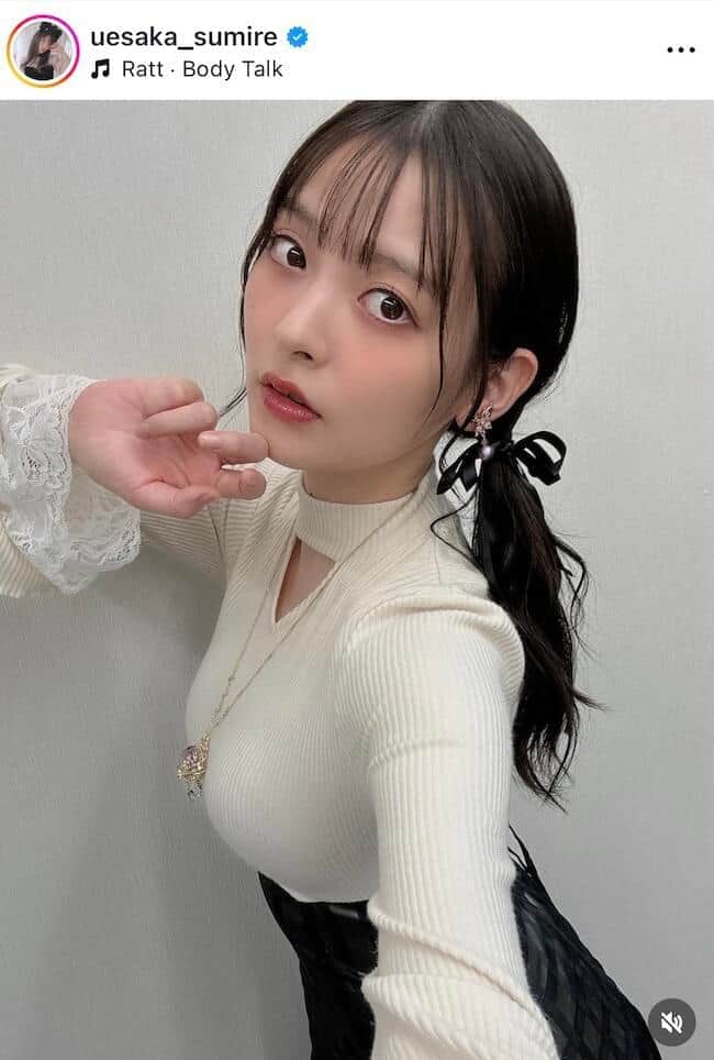 上坂すみれさんのインスタグラム（＠uesaka_sumire）より