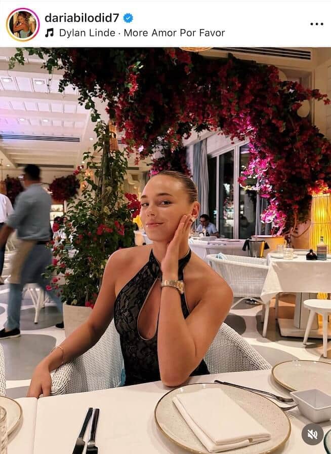 ダリア・ビロディドさんのインスタグラム（＠dariabilodid7）より
