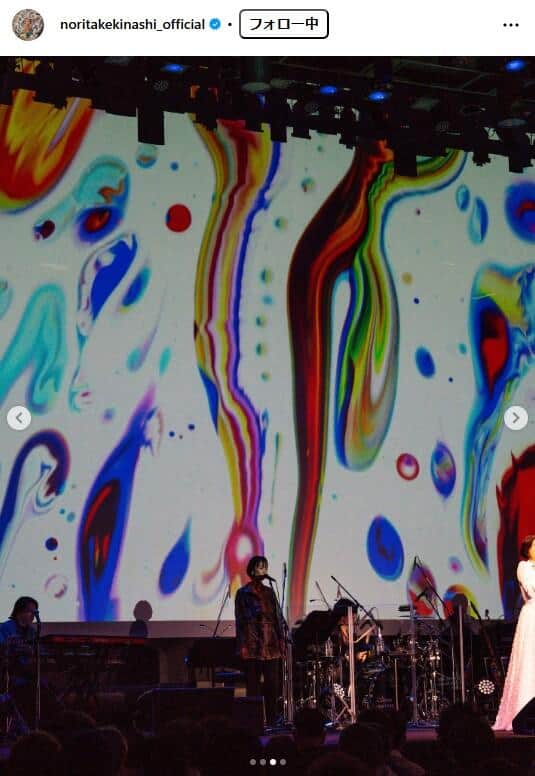 木梨憲武さんのインスタグラム（＠noritakekinashi_official）より