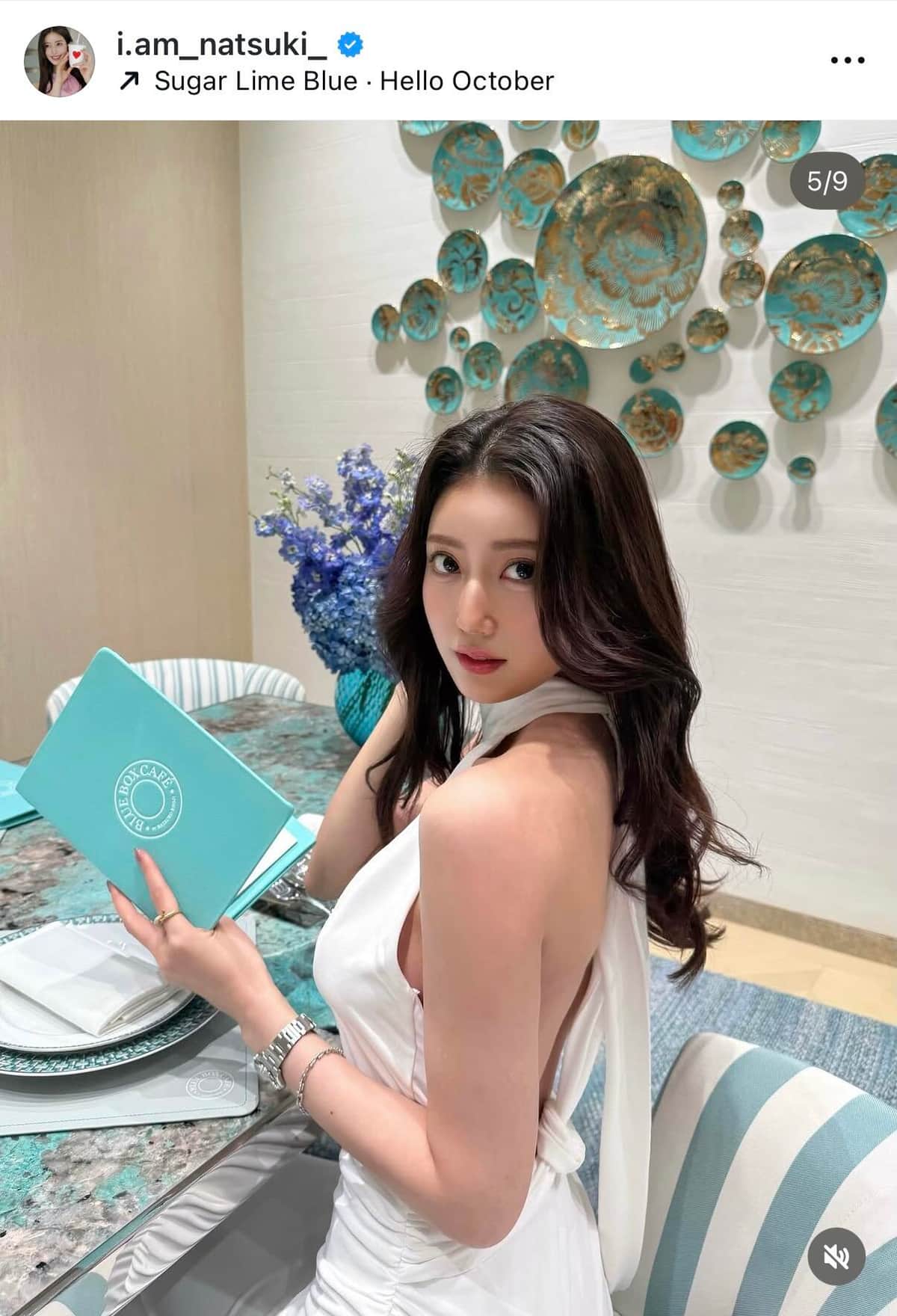 阿部なつきさんのインスタグラム（＠i.am_natsuki_）より
