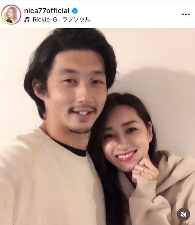 仁香さんのインスタグラム（＠nica77official）より