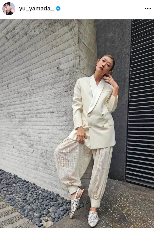 山田優さんのインスタグラム（＠yu_yamada_）より