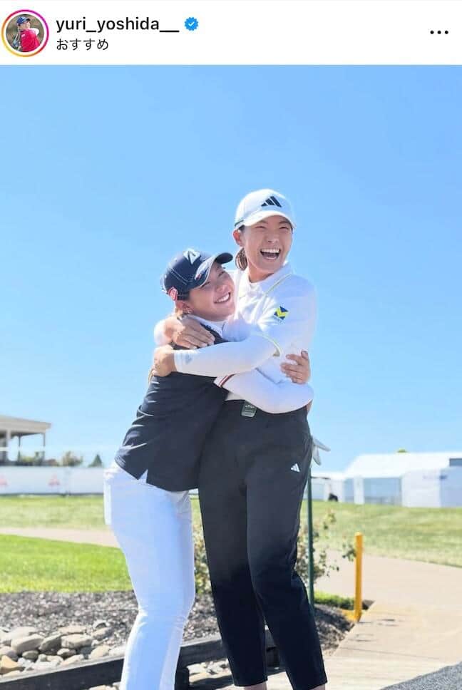 吉田優利さんのインスタグラム（＠yuri_yoshida__）より