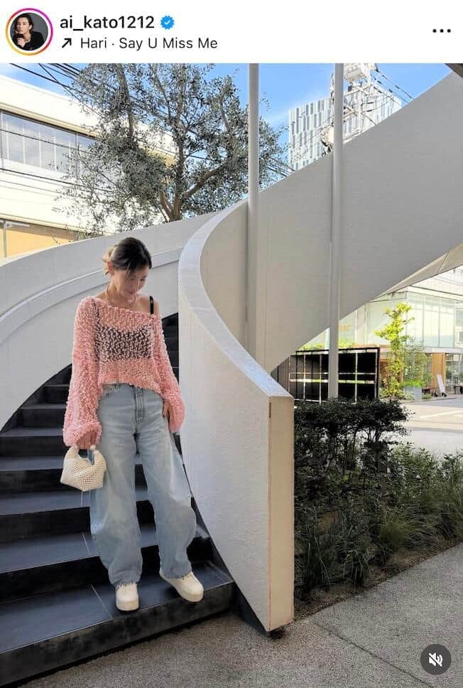 加藤あいさんのインスタグラム（＠ai_kato1212）より