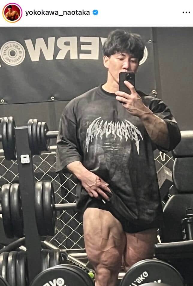 横川尚隆さんのインスタグラム（＠yokokawa_naotaka）より