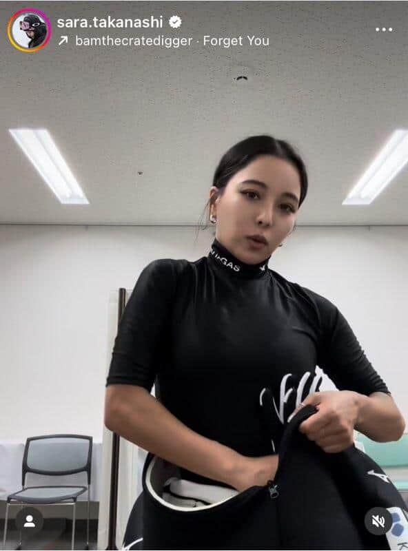 高梨沙羅選手のインスタグラム（＠sara.takanashi）より