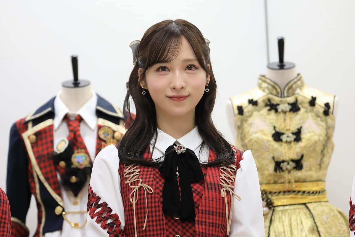 小栗有以さん。衣装について熱弁した