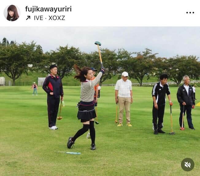 藤川優里氏のインスタグラム（＠fujikawayuriri）より