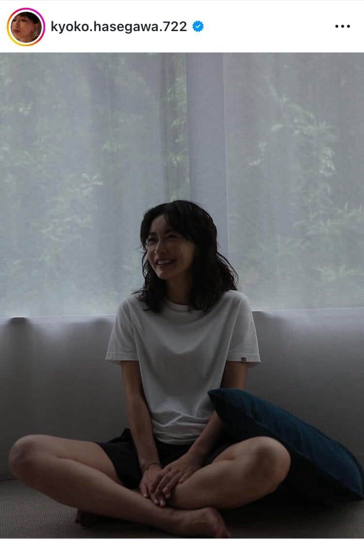 長谷川京子さんのインスタグラム（＠kyoko.hasegawa.722）より