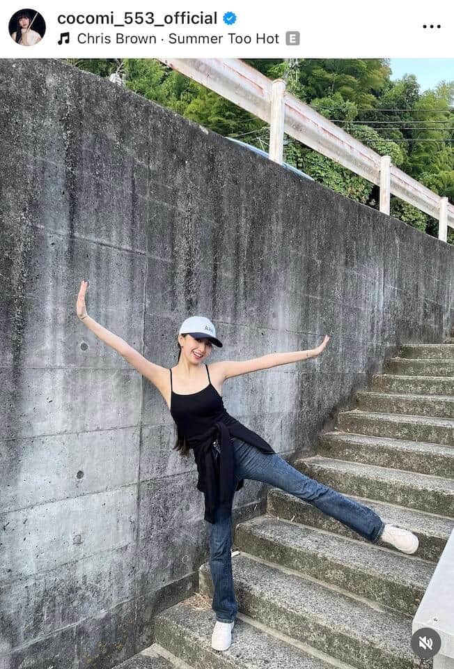 Cocomiさんのインスタグラム（＠cocomi_553_official）より